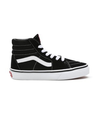 Ténis Sk8-Hi para criança (4-8 anos) Vans Preto