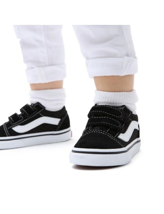 Ténis com banda aderente Old Skool para bebé (1-4 anos) Vans Preto