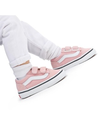 Ténis com banda aderente Old Skool para bebé (1-4 anos) Vans Rosa