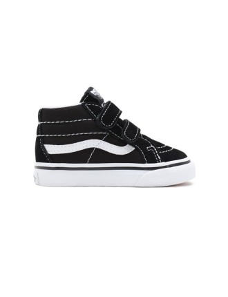 Ténis com banda aderente Sk8-Mid Reissue para bebé (1-4 anos) Vans Preto