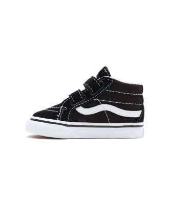 Ténis com banda aderente Sk8-Mid Reissue para bebé (1-4 anos) Vans Preto