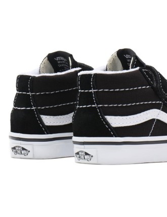 Ténis com banda aderente Sk8-Mid Reissue para bebé (1-4 anos) Vans Preto