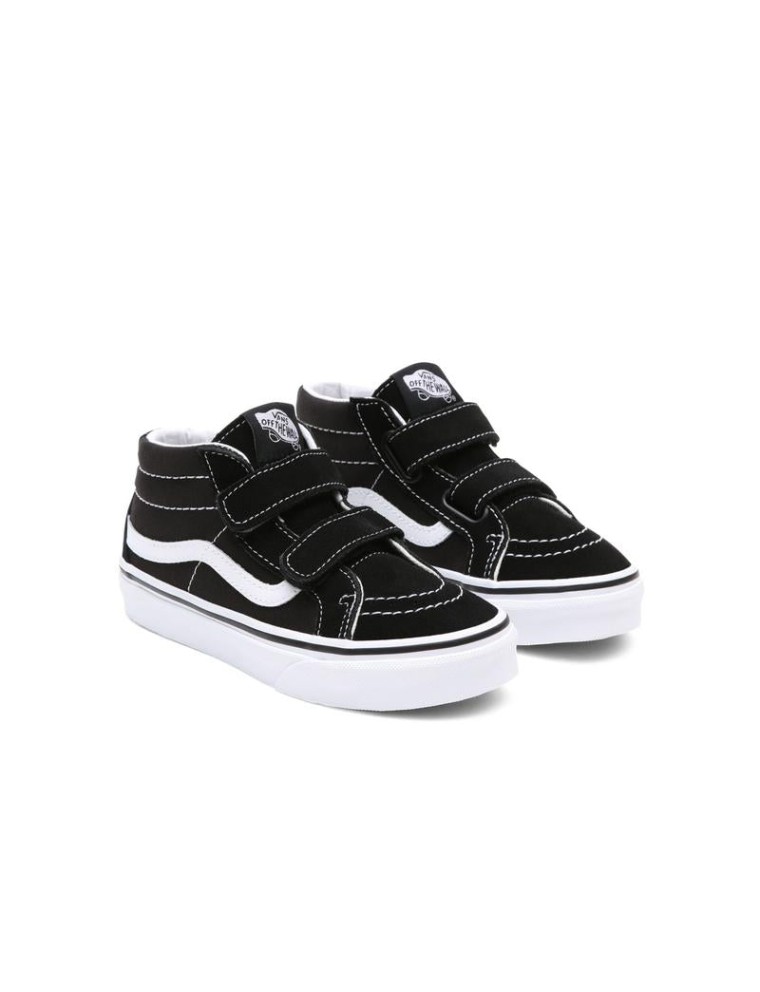 Ténis com banda aderente Sk8-Mid Reissue para criança (4-8 anos) Vans Preto