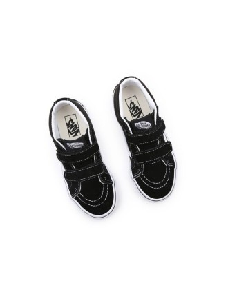 Ténis com banda aderente Sk8-Mid Reissue para criança (4-8 anos) Vans Preto