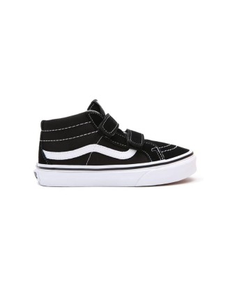 Ténis com banda aderente Sk8-Mid Reissue para criança (4-8 anos) Vans Preto