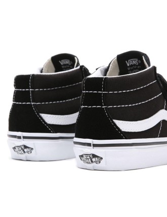 Ténis com banda aderente Sk8-Mid Reissue para criança (4-8 anos) Vans Preto