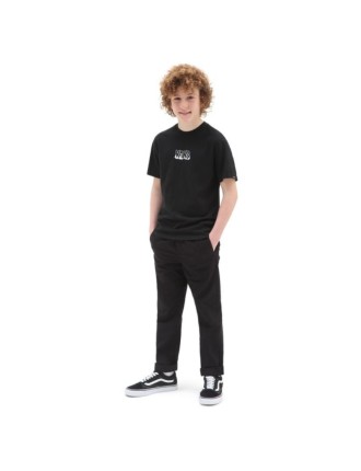 Calças Range Elastic Waist Para Rapaz (8-14 Anos) - Preto