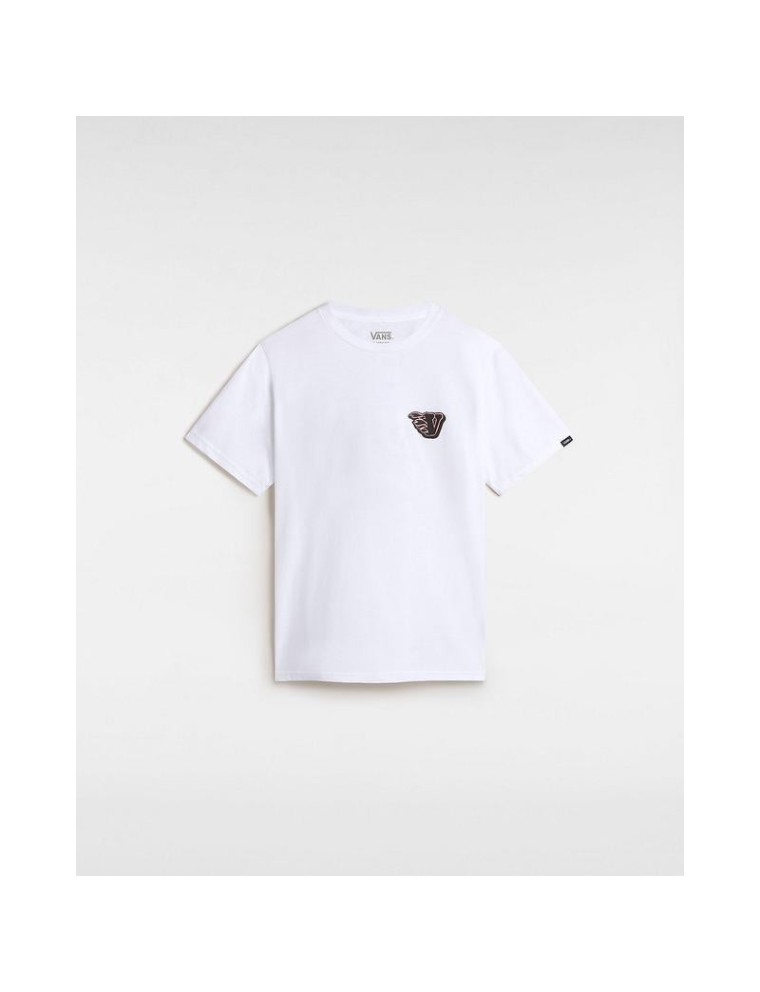 T-shirt Essentials para criança (8-14 anos) Vans Branco