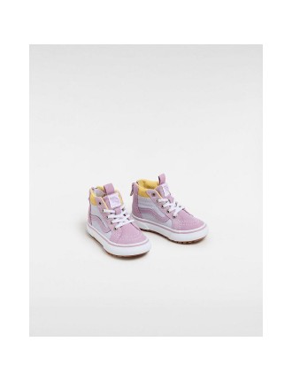 Ténis com fecho de correr MTE Sk8-Hi para bebé (1-4 anos) Vans Roxo