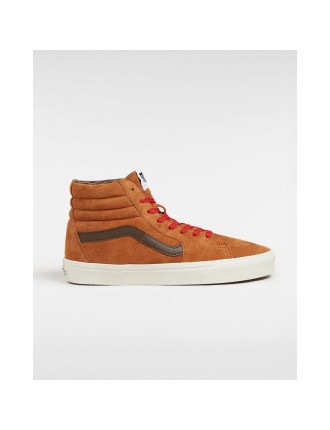 Ténis Sk8-Hi Pig Suede Vans Castanho