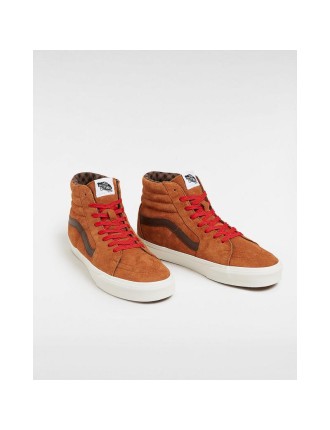 Ténis Sk8-Hi Pig Suede Vans Castanho