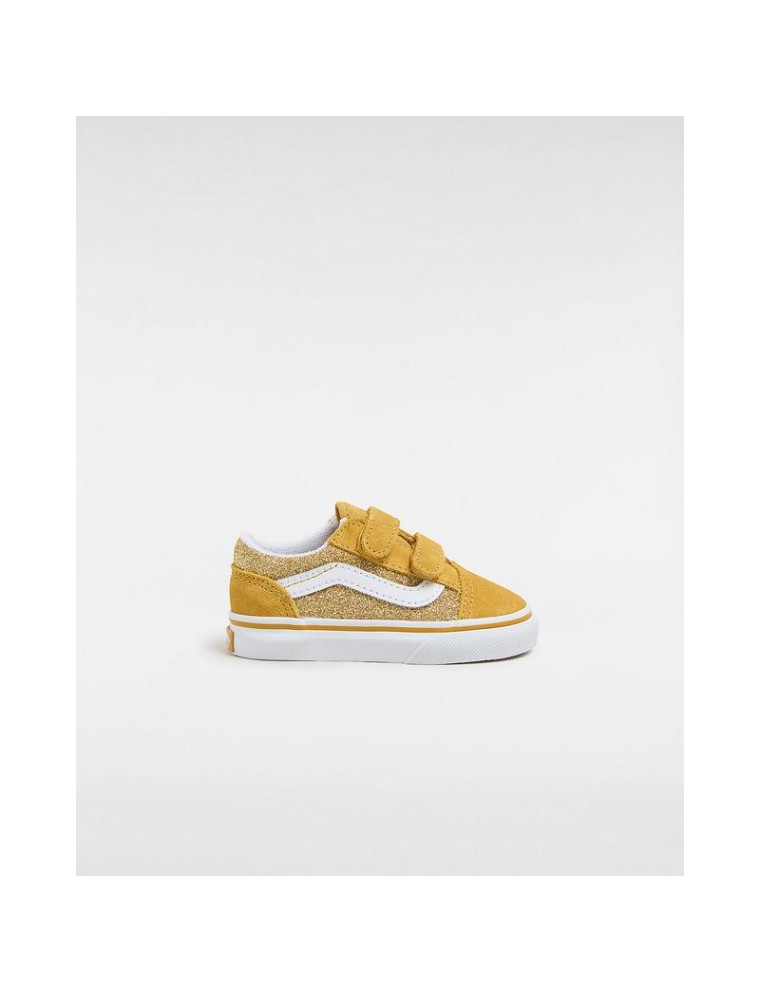 Ténis Old Skool Glitter para bebé (1-4 anos) Vans Amarelo