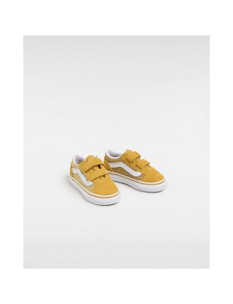 Ténis Old Skool Glitter para bebé (1-4 anos) Vans Amarelo