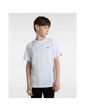 T-shirt Left Chest para rapaz (8-14 anos) Vans Branco