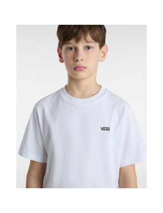 T-shirt Left Chest para rapaz (8-14 anos) Vans Branco