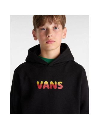 Camisola com capuz Flame para criança (8-14 anos) Vans Preto