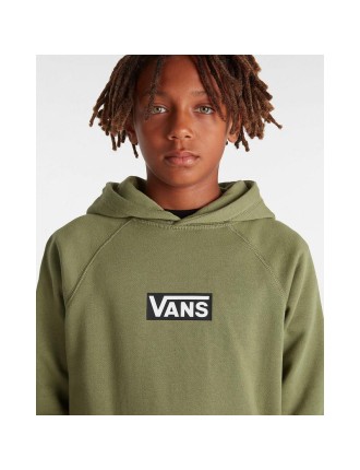 Camisola com capuz Vans Boxed para criança (8-14 anos) Vans Verde