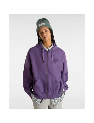 Casaco com capuz e fecho de correr Wellness Blousant Vans Roxo